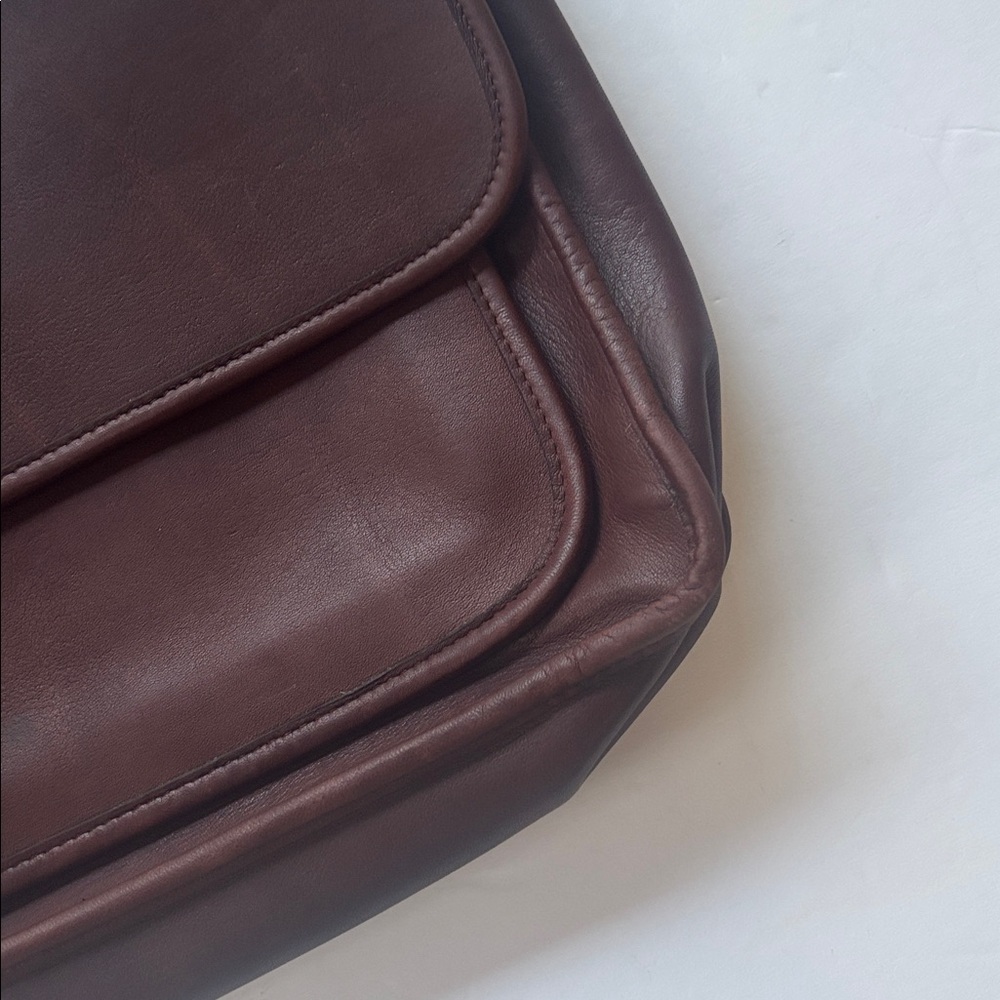 Vintage 80s 90s Coach Crossbody Messenger Satchel Briefcase Bag Office Laptop - Picture 5 of 17